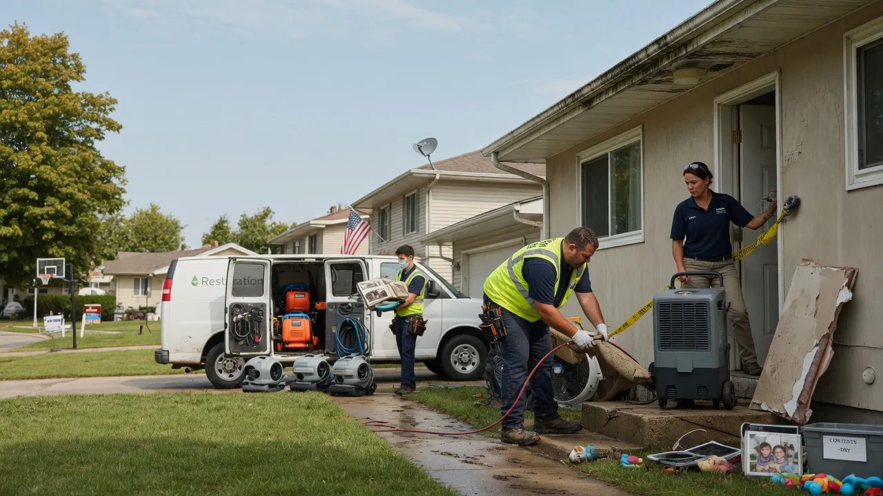 Water Damage Restoration in Waynesville, IL near me